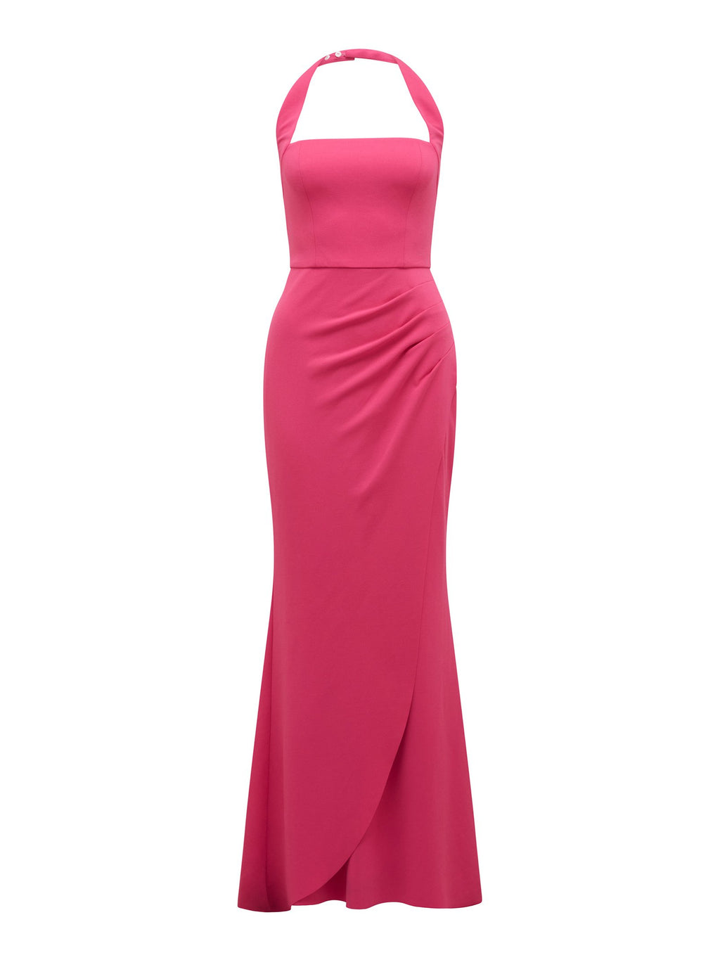  Willow Halter Wrap Maxi Dress