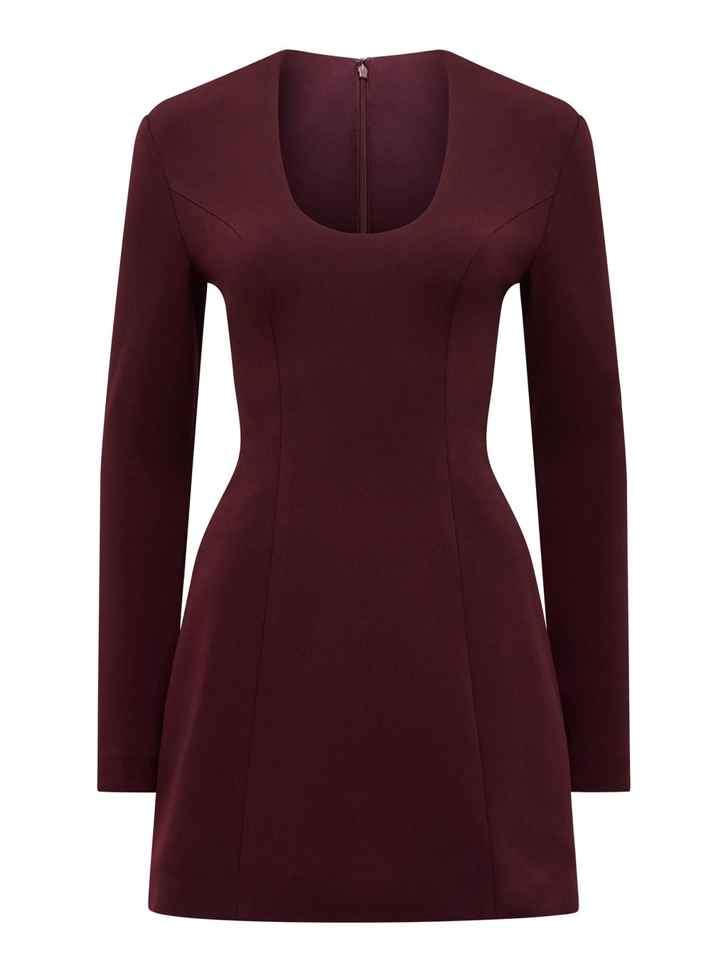 Ruby Long Sleeve Structured Mini Dress