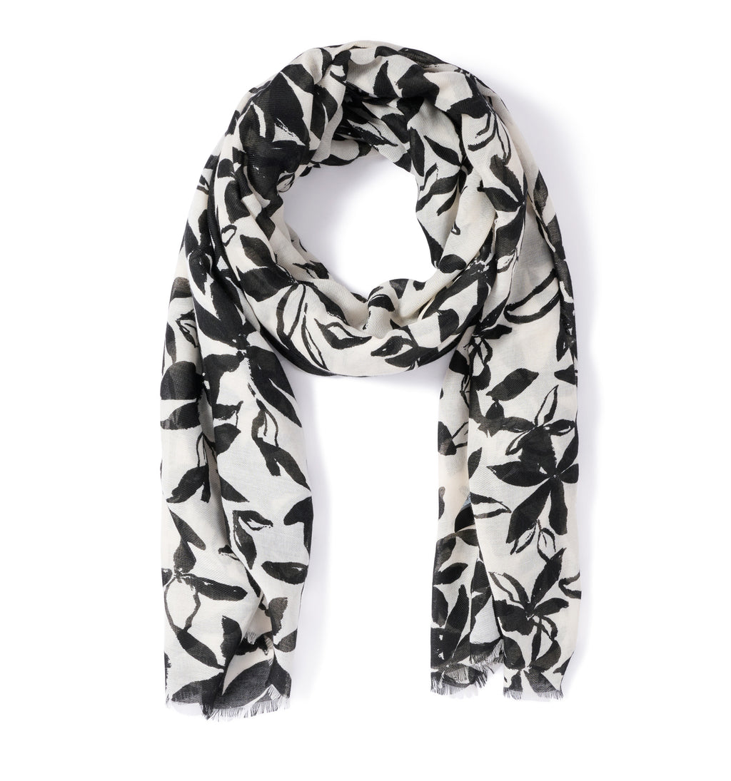 Cassie Printed Floral Scarf