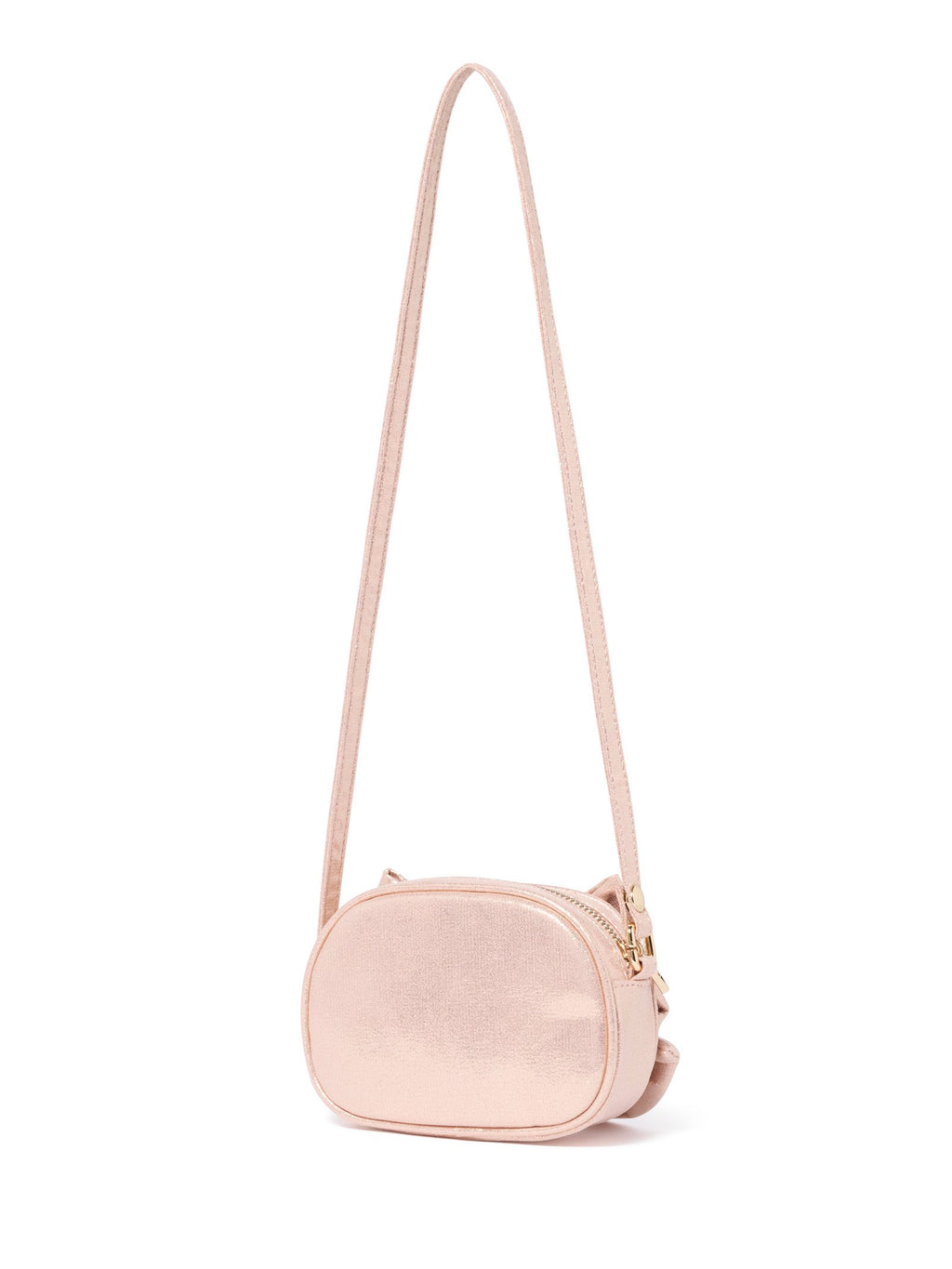 Zoella Girls Metallic Bow Bag