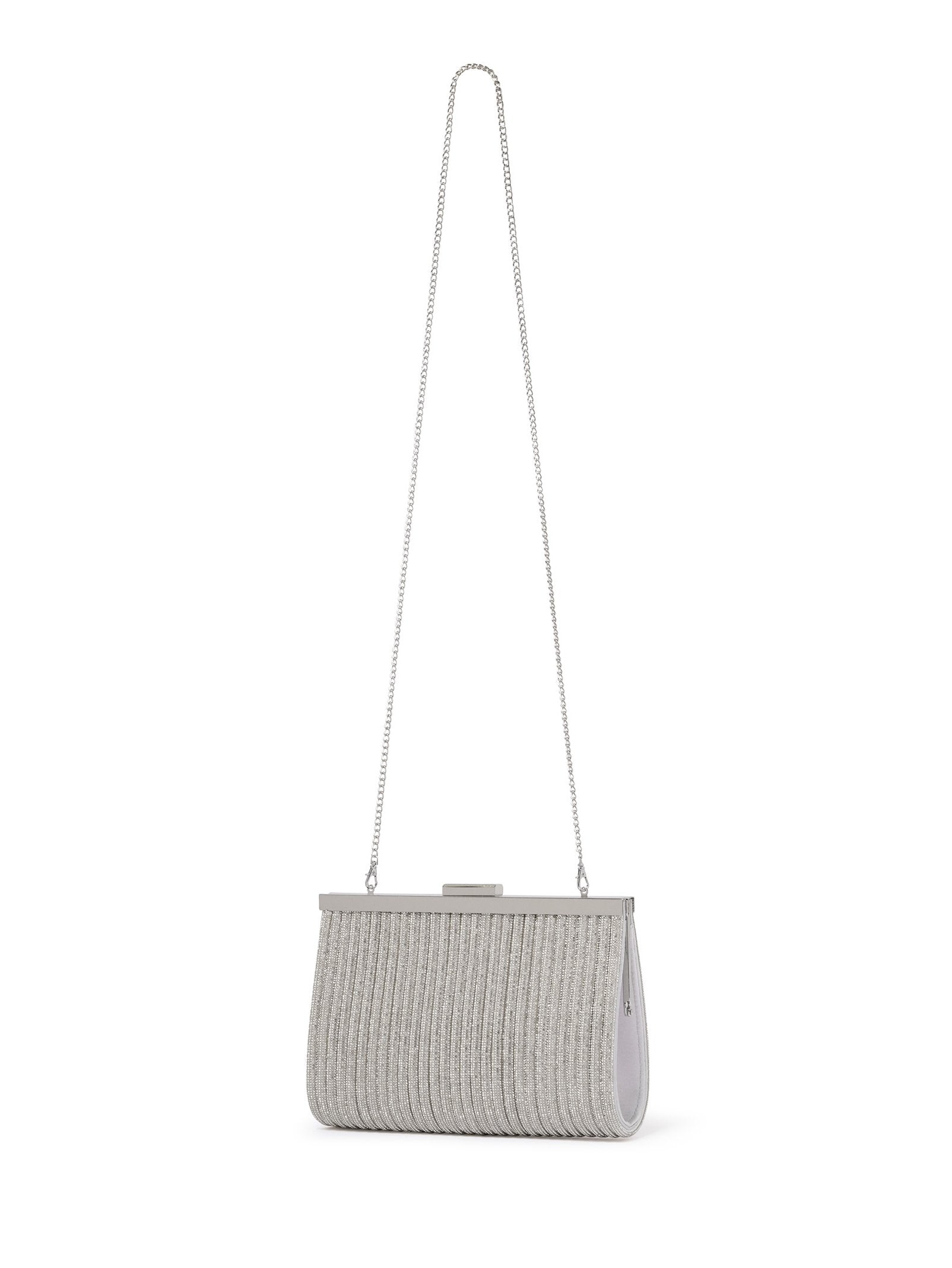 Amanda Sparkle Frame Clutch
