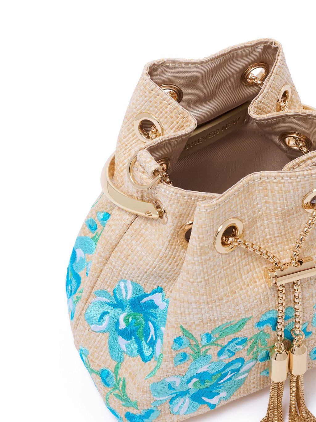 Tallulah Flower Metal Handle Bag