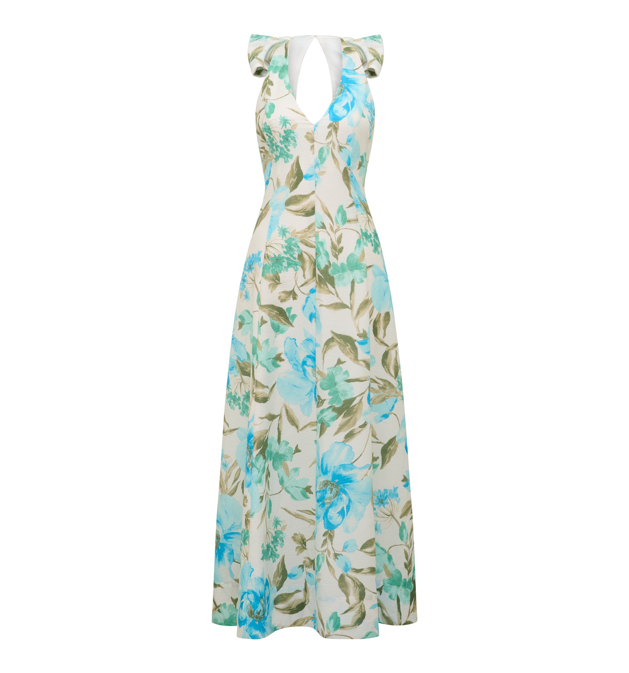 Sallie Halter Bow Midi Dress