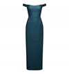 Mindy Bardot Ruffle Midi Dress