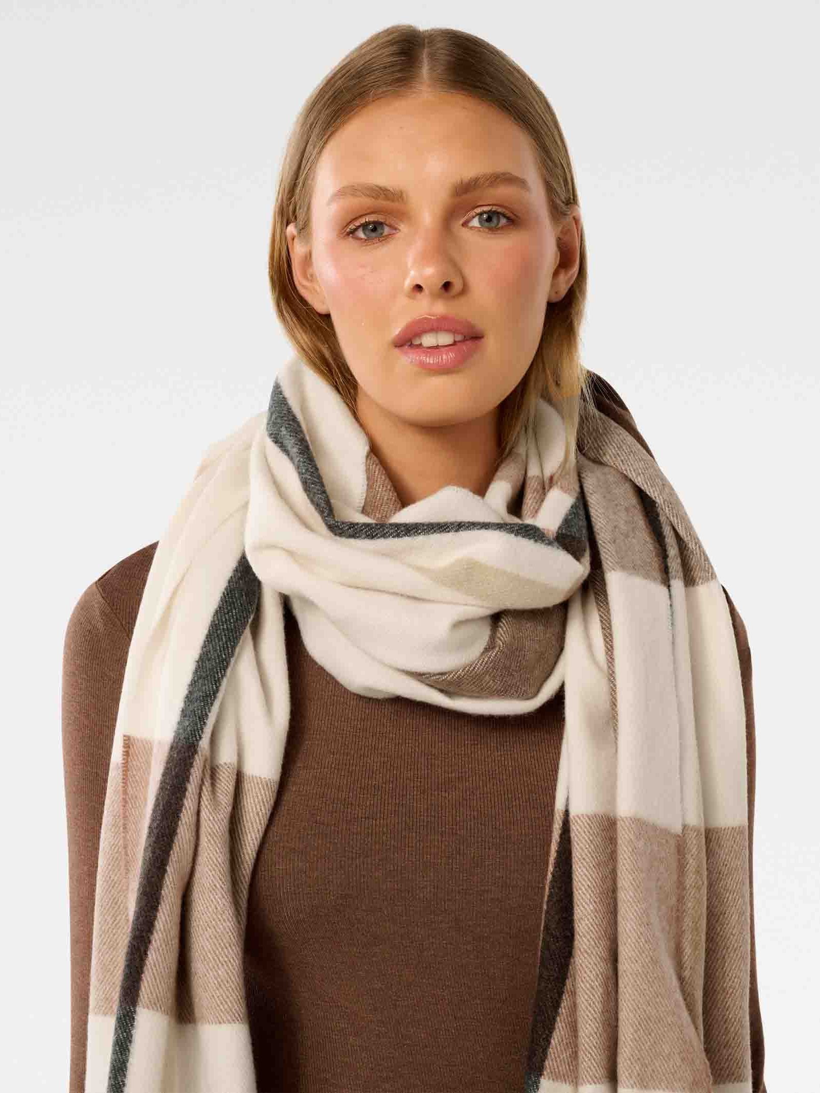 Ada Check Scarf