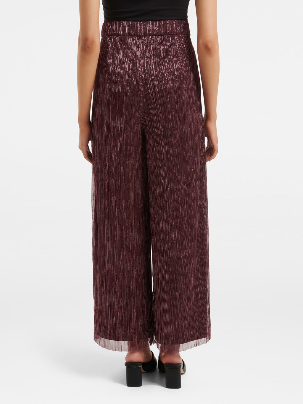 Dominic Petite Co-Ord Plisse Pant