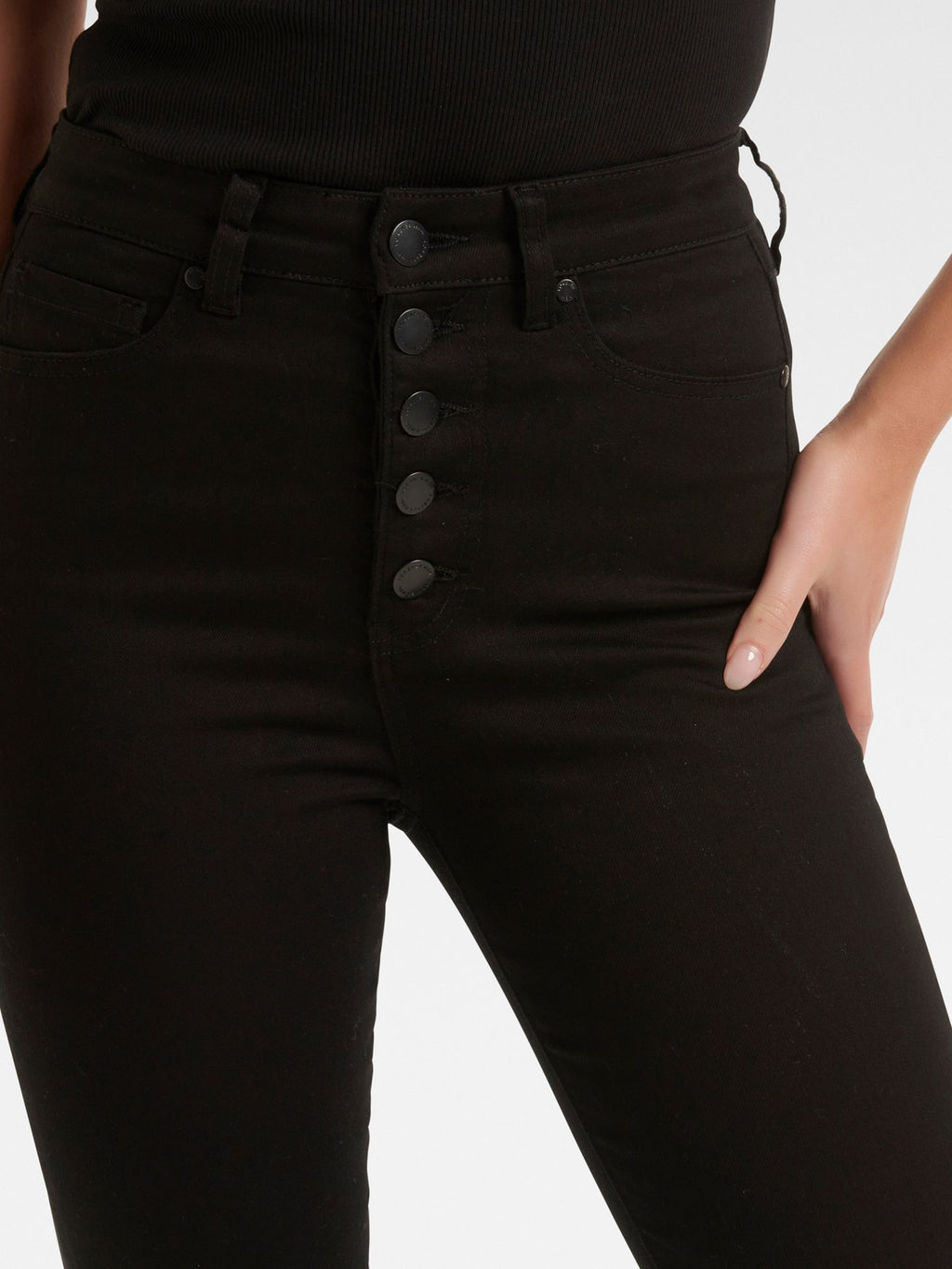 Heidi High Rise Skinny Crop Jeans