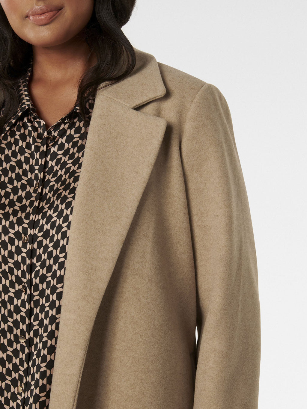 Lily Curve Longline Coat
