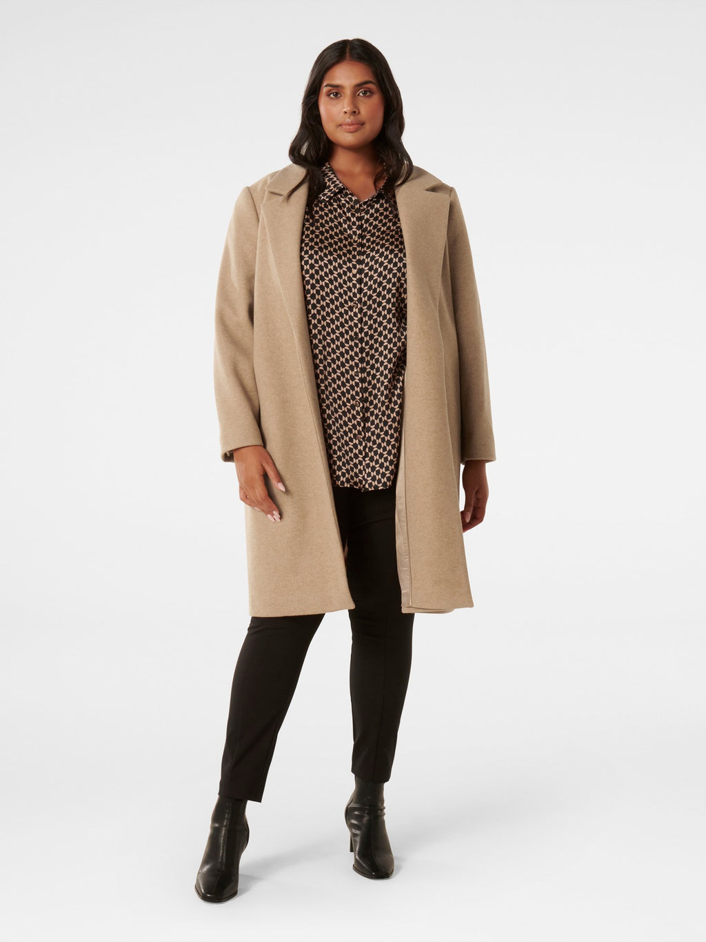 Lily Curve Longline Coat