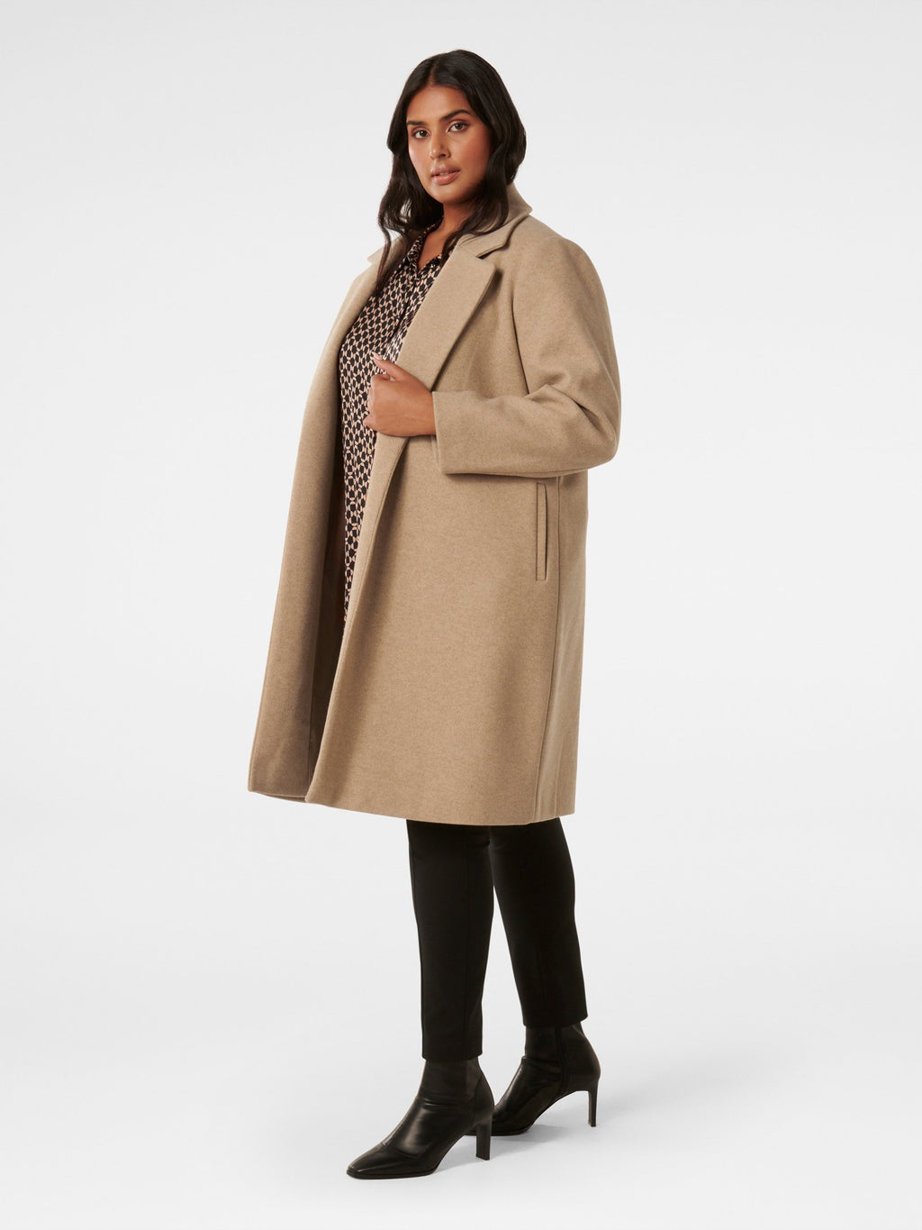 Lily Curve Longline Coat