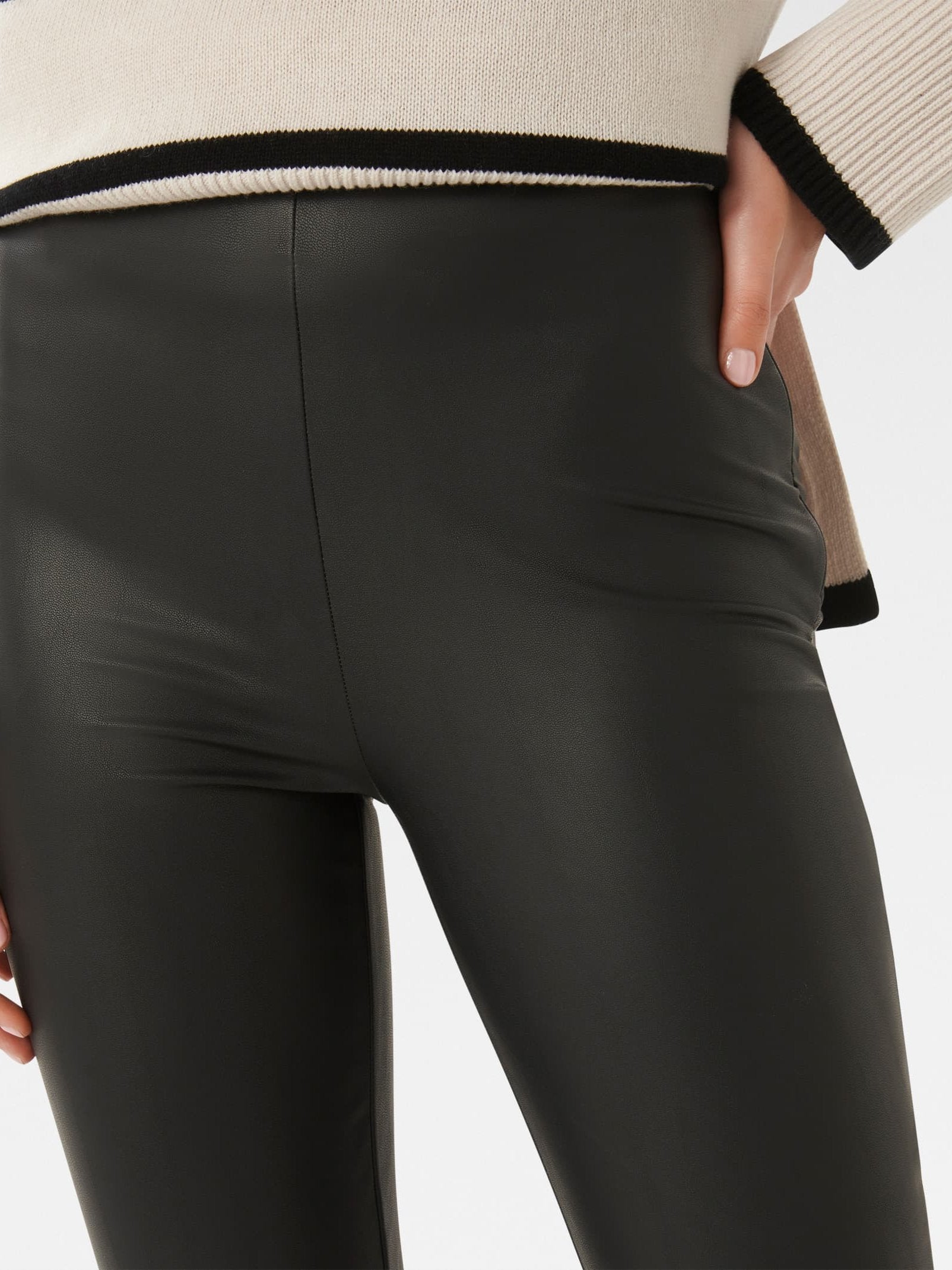 Blair Vegan Leather Leggings