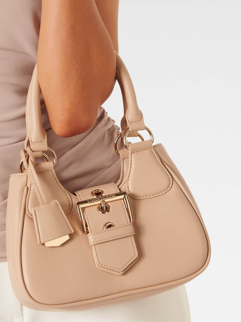 Signature Madison Buckle Moon Bag
