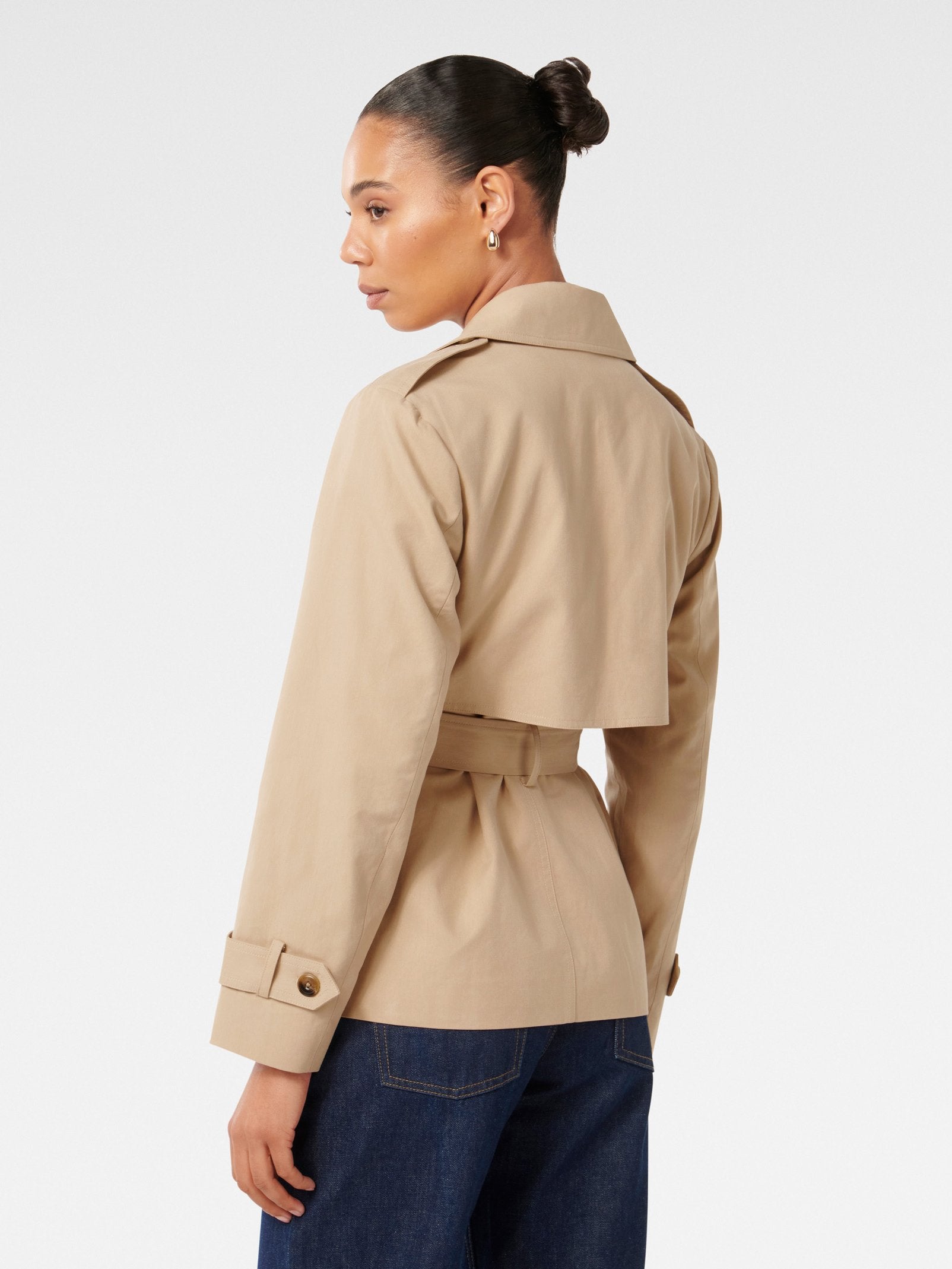  Lexi Short Trench Coat