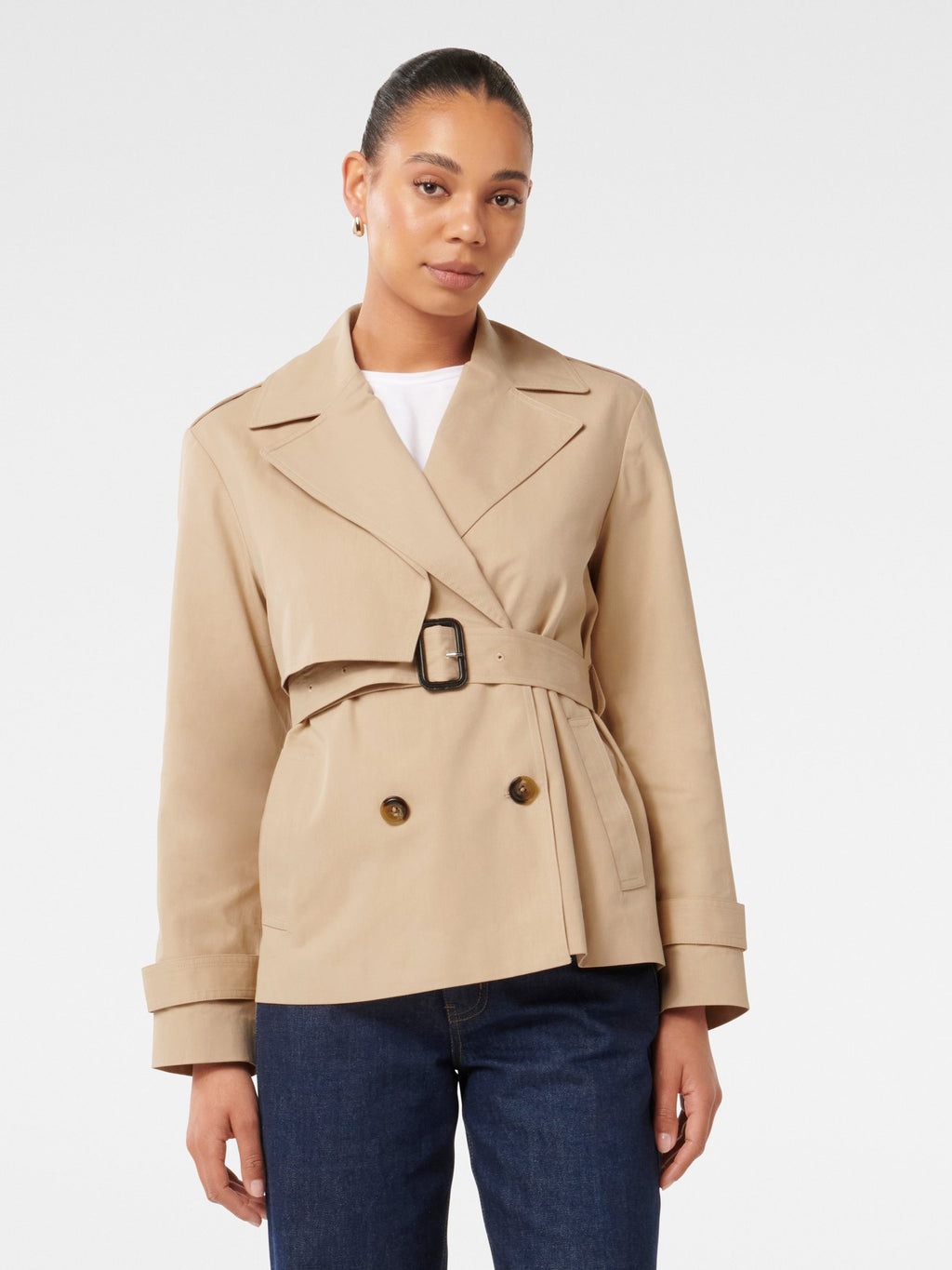  Lexi Short Trench Coat