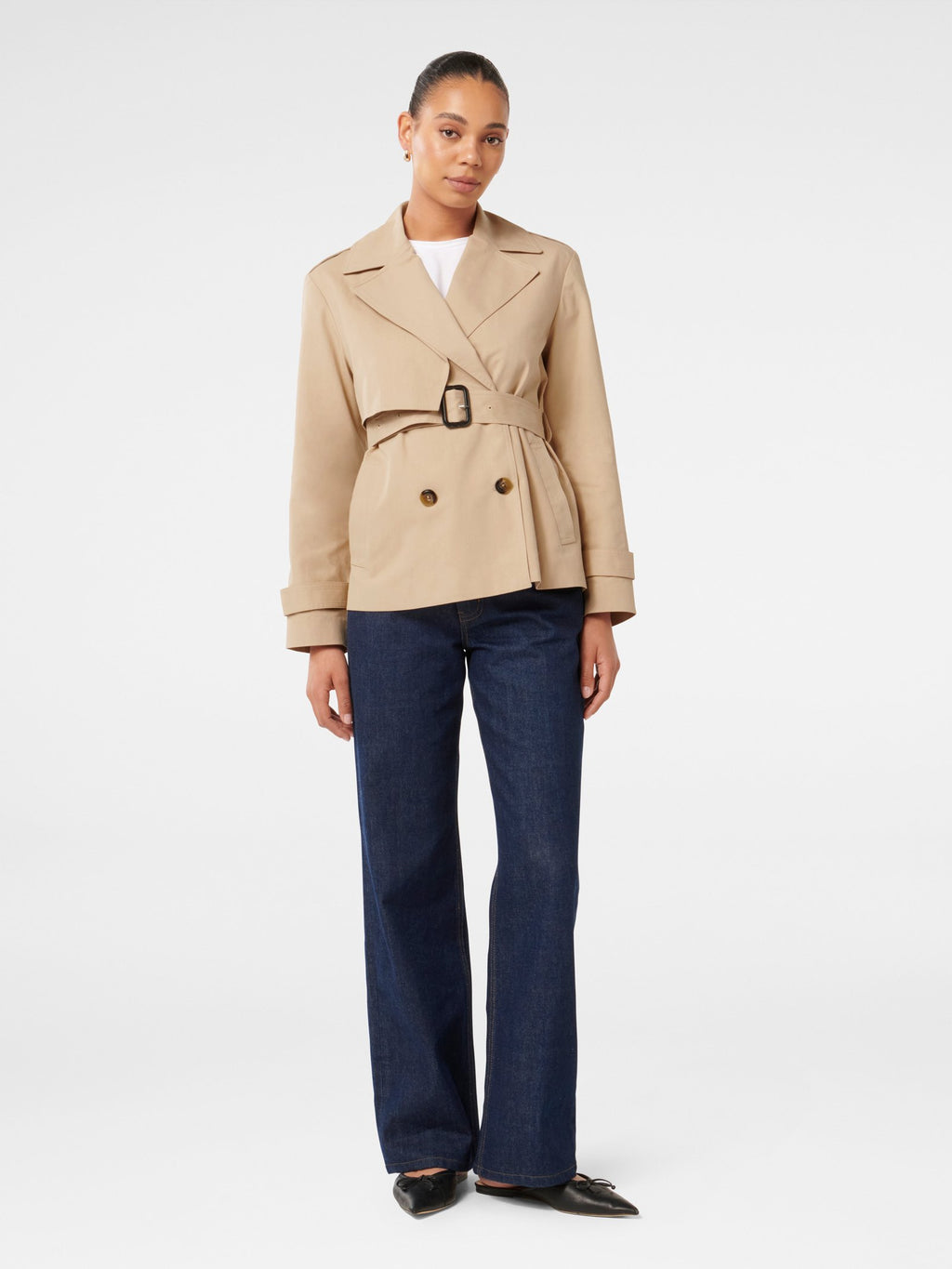  Lexi Short Trench Coat