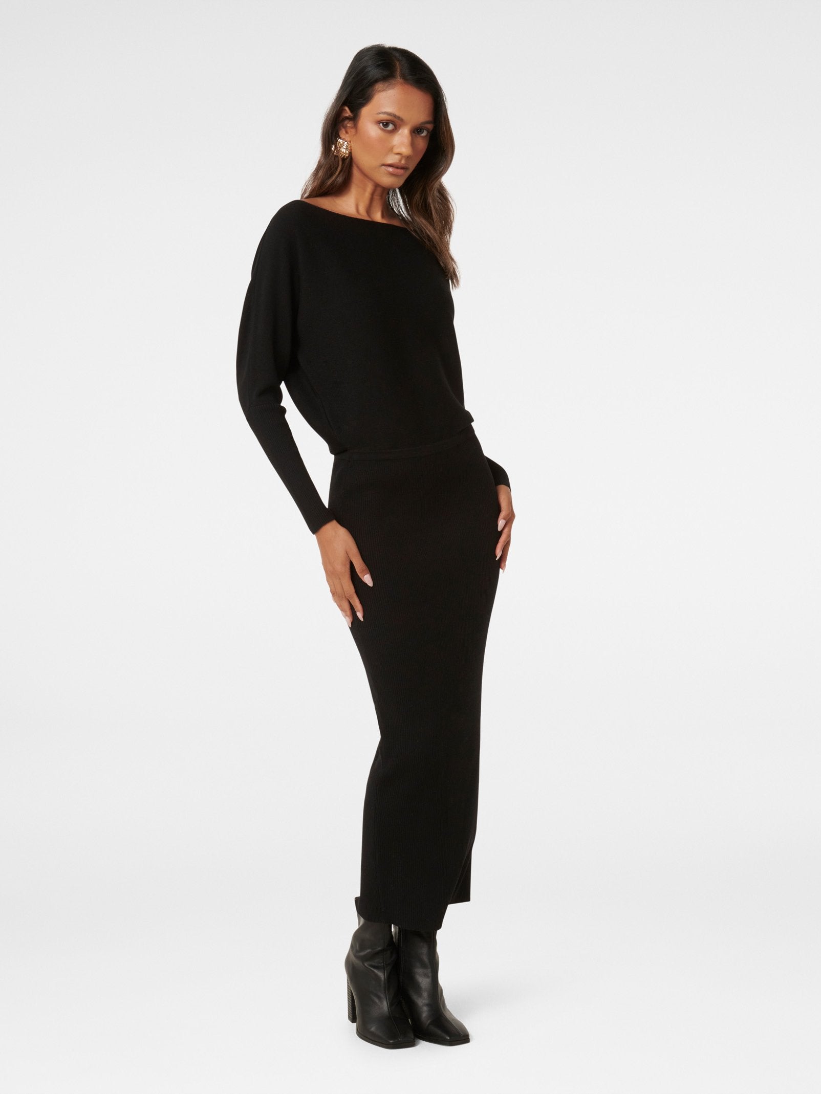  Ciara Petite Tipped Midi Dress