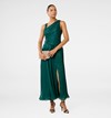 Nya Metallic Asym Maxi Dress
