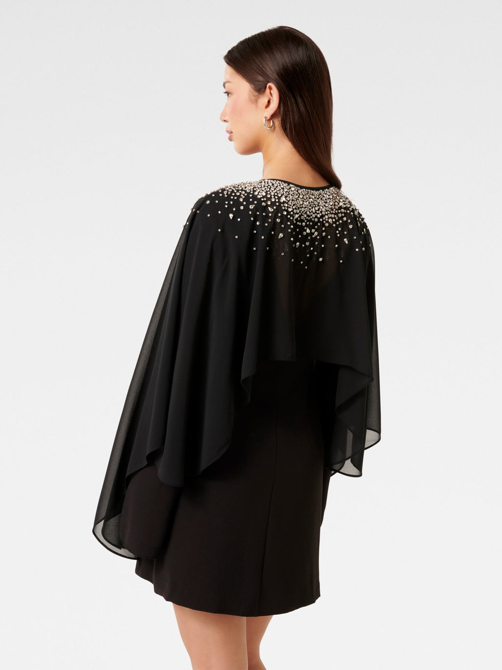  Rina Rhinestone Mini Dress