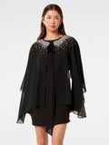 Rina Rhinestone Mini Dress