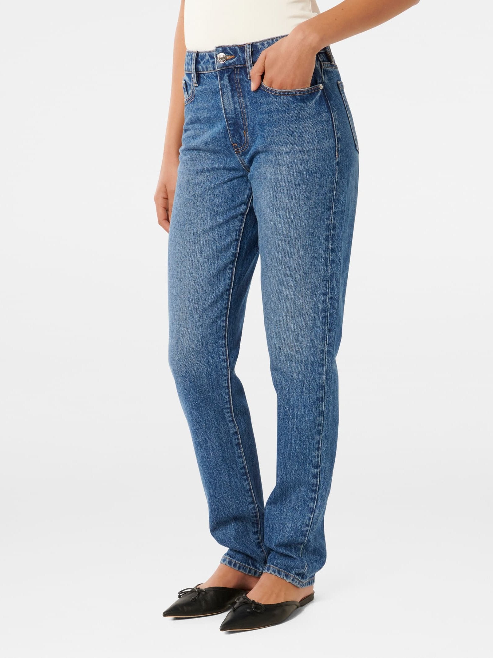  Paris Slim Straight Jeans