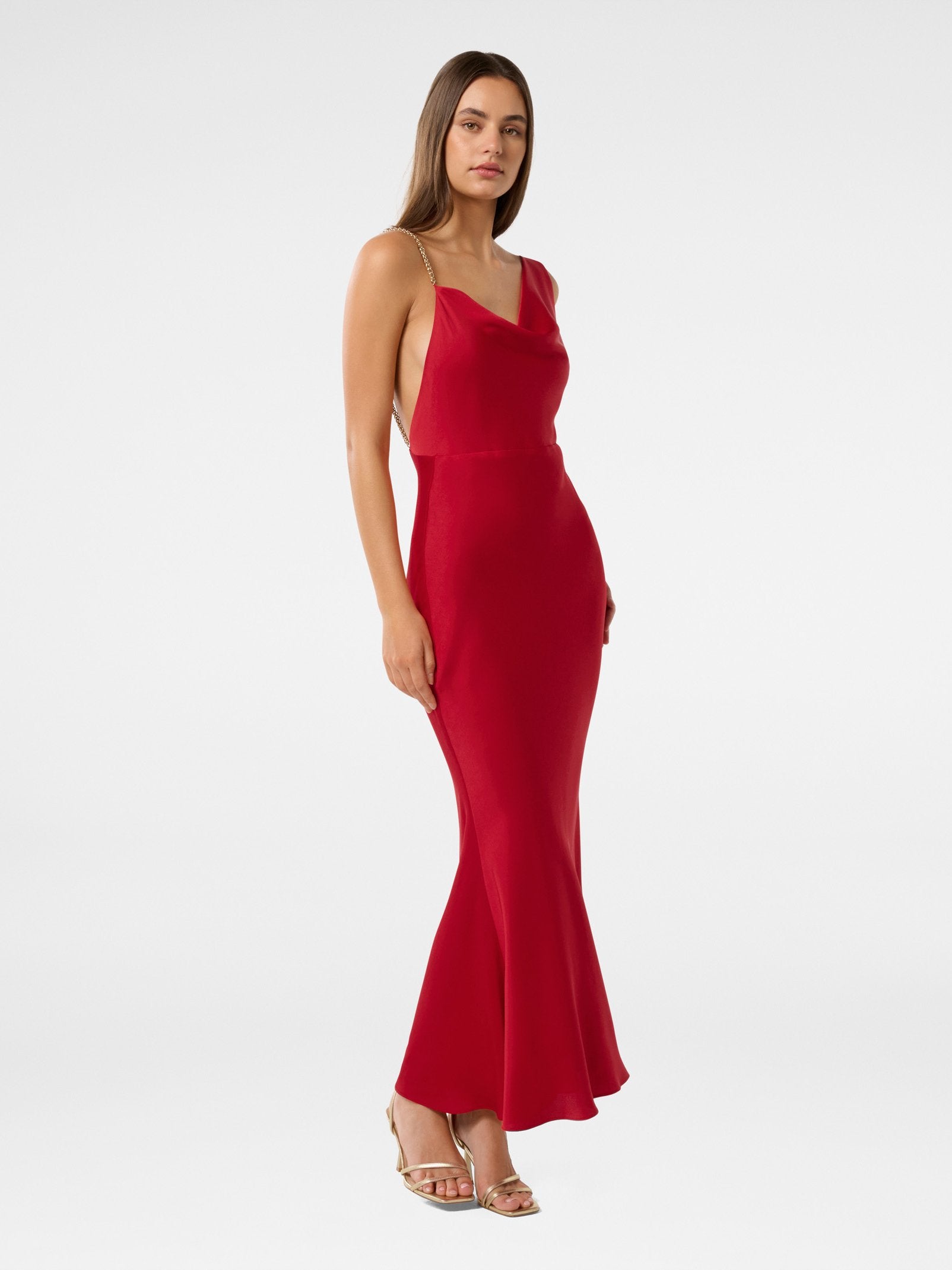  Louisa Chain Detail Maxi Dress