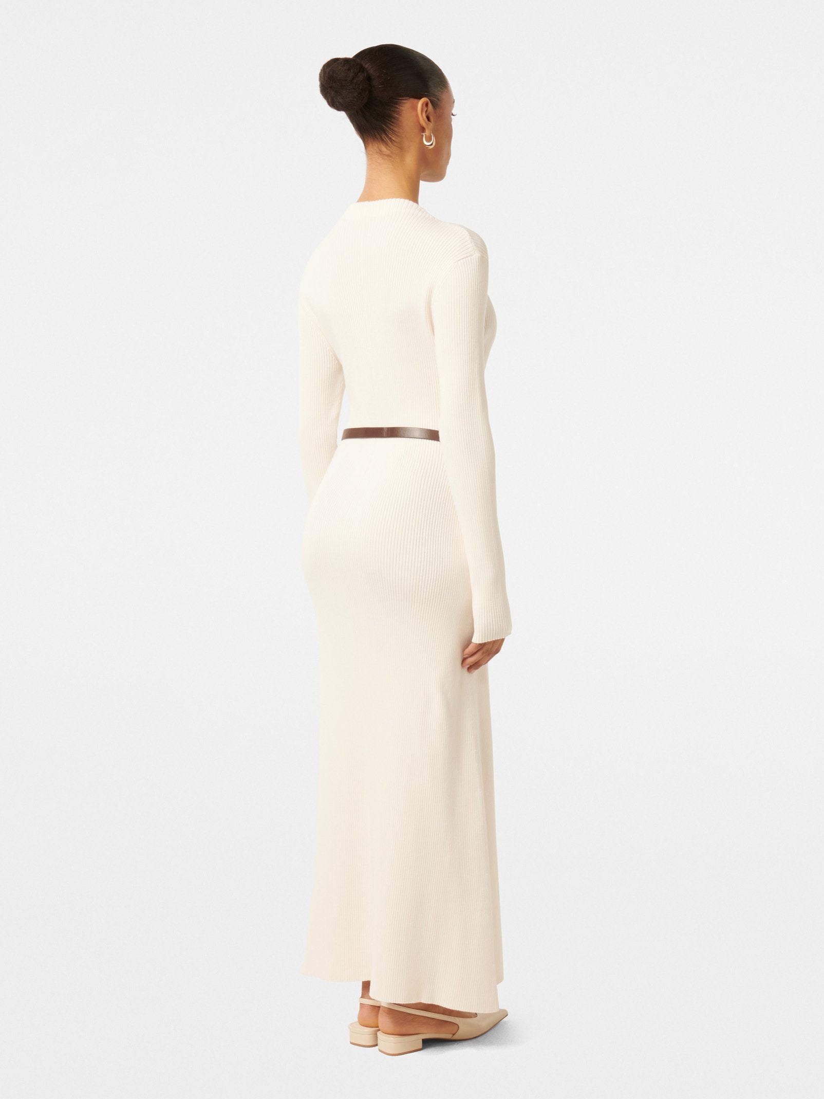  Leena Petite Belted Midi Dress