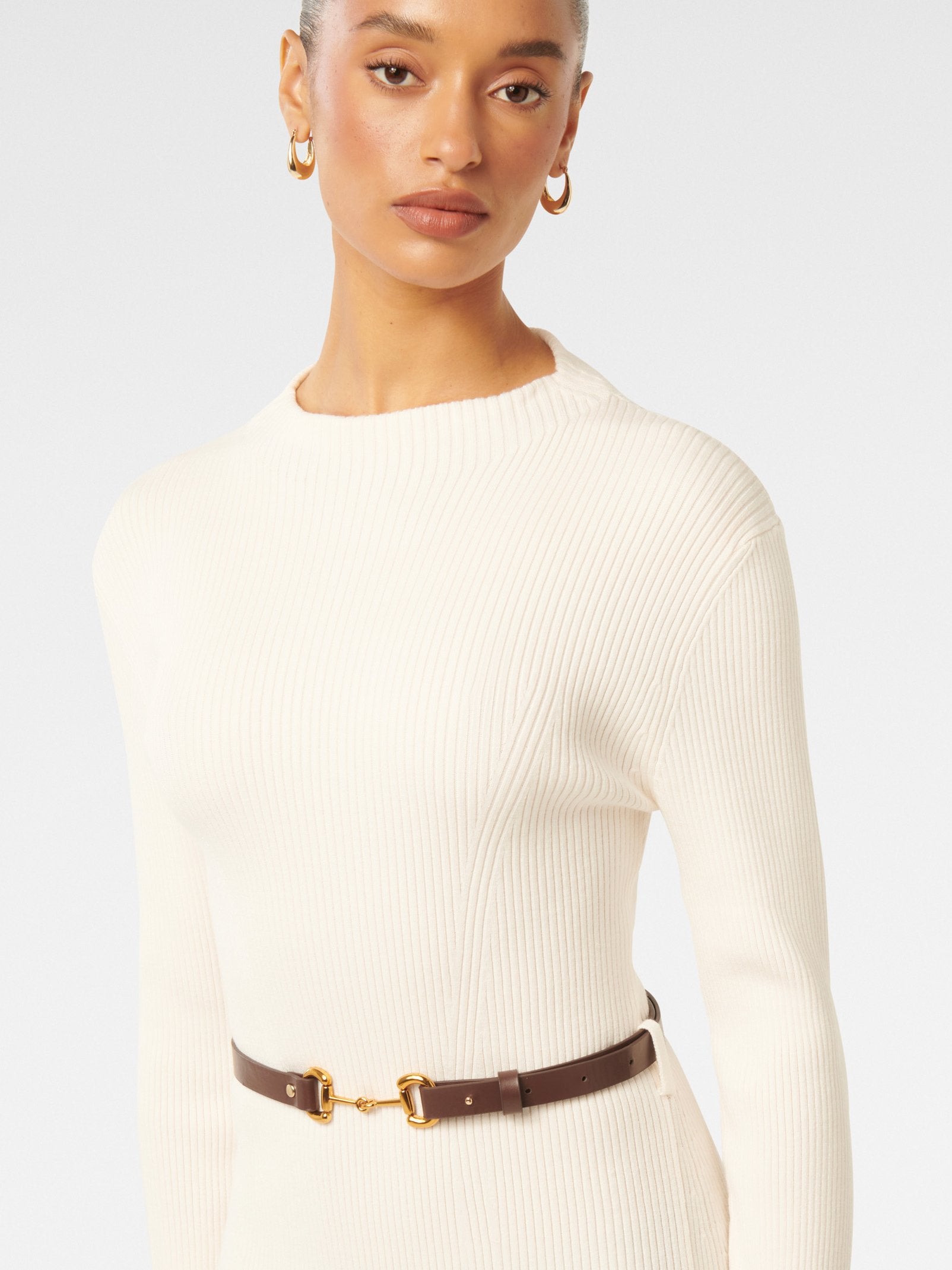  Leena Petite Belted Midi Dress