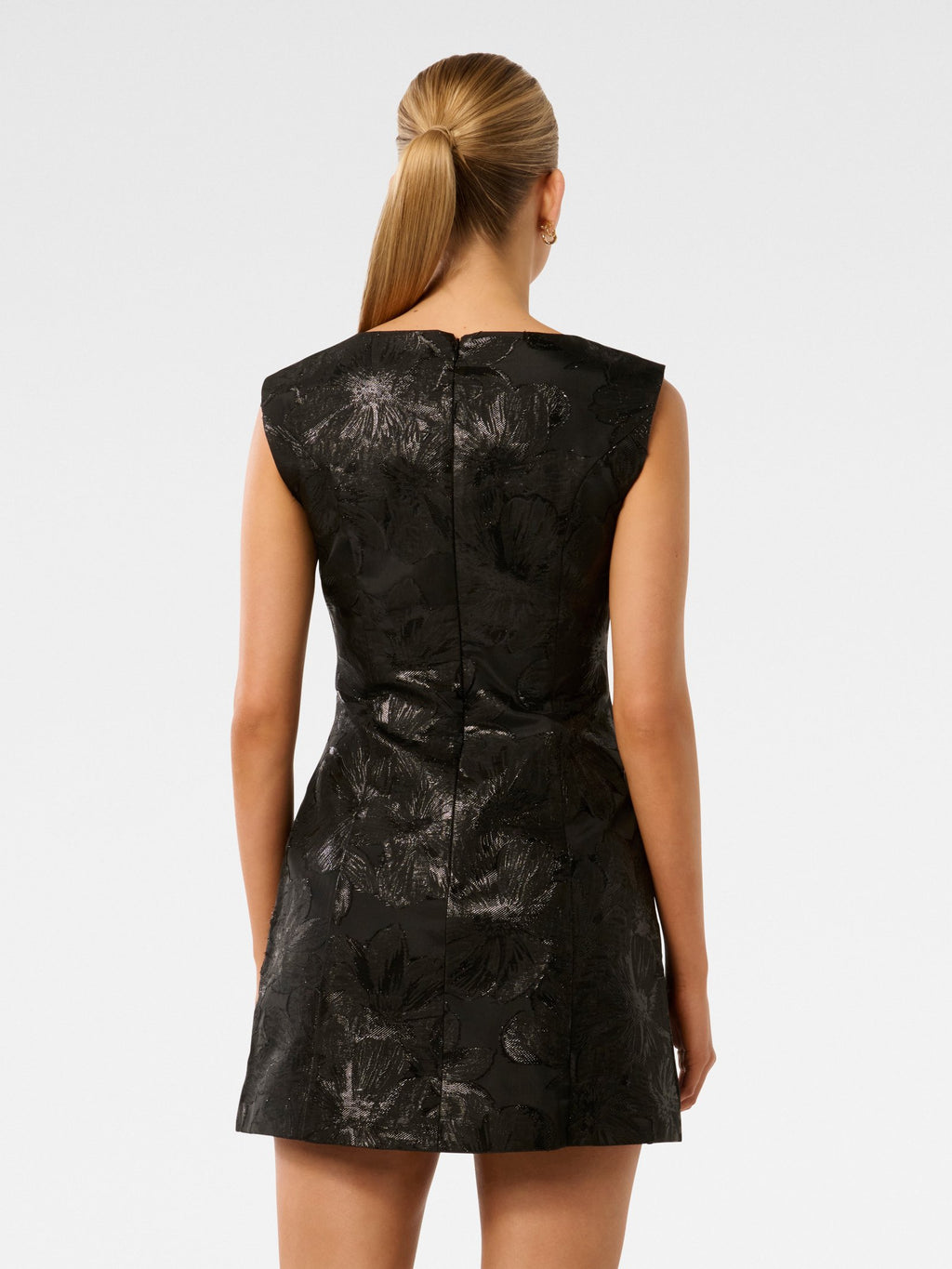  Evan Jacquard Mini Dress