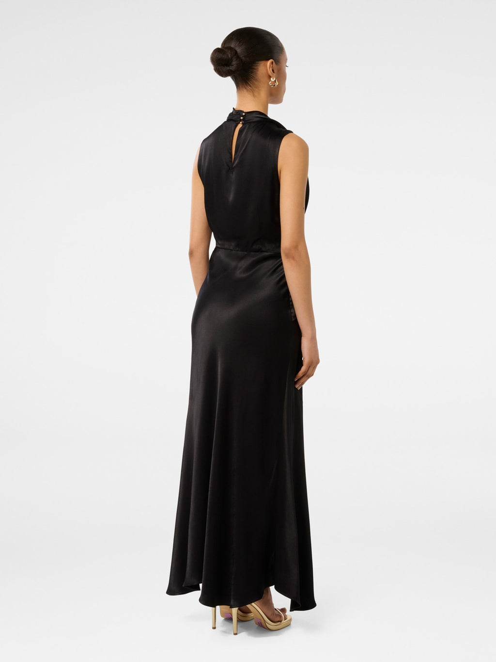  Cassie Petite Satin Midi Dress
