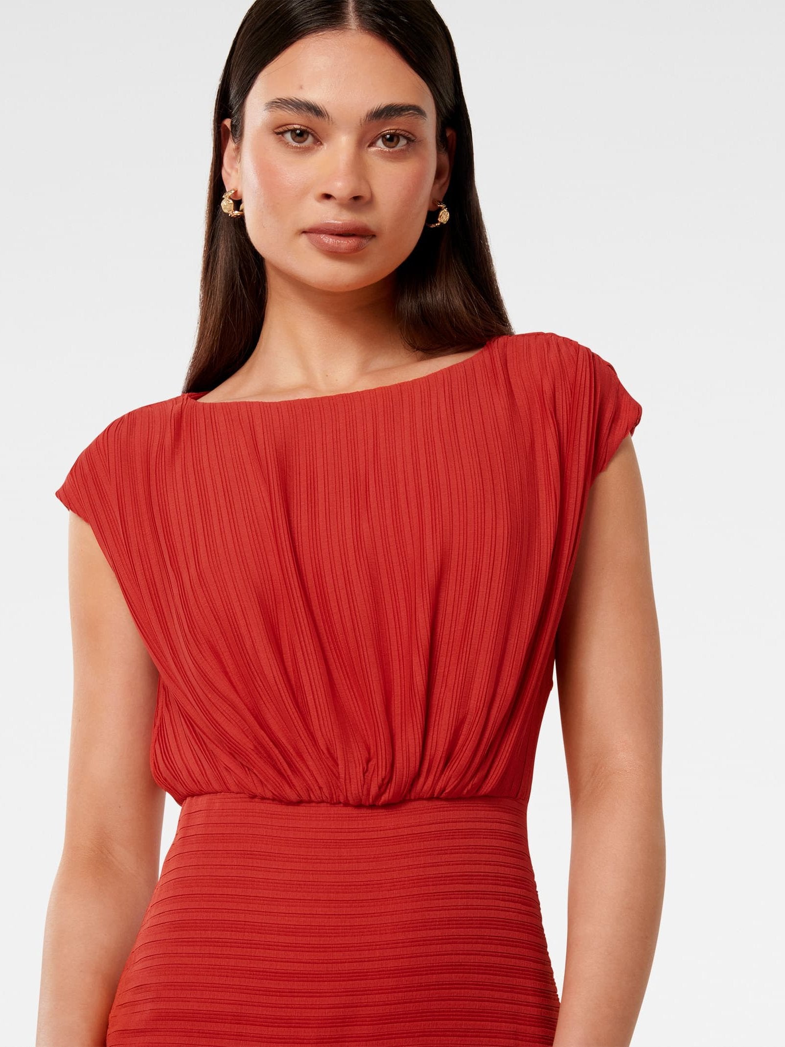  Lila Crinkle Maxi Dress