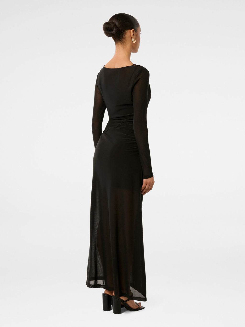  Katia Petite Mesh Twist Maxi Dress