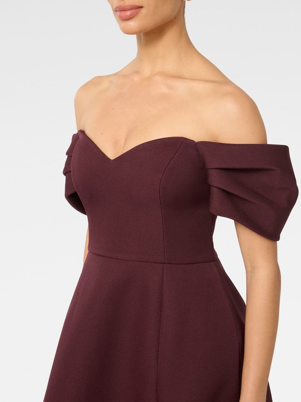  Sylvia Petite Off Shoulder Mini Dress