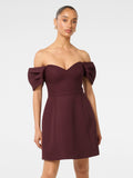 Sylvia Petite Off Shoulder Mini Dress
