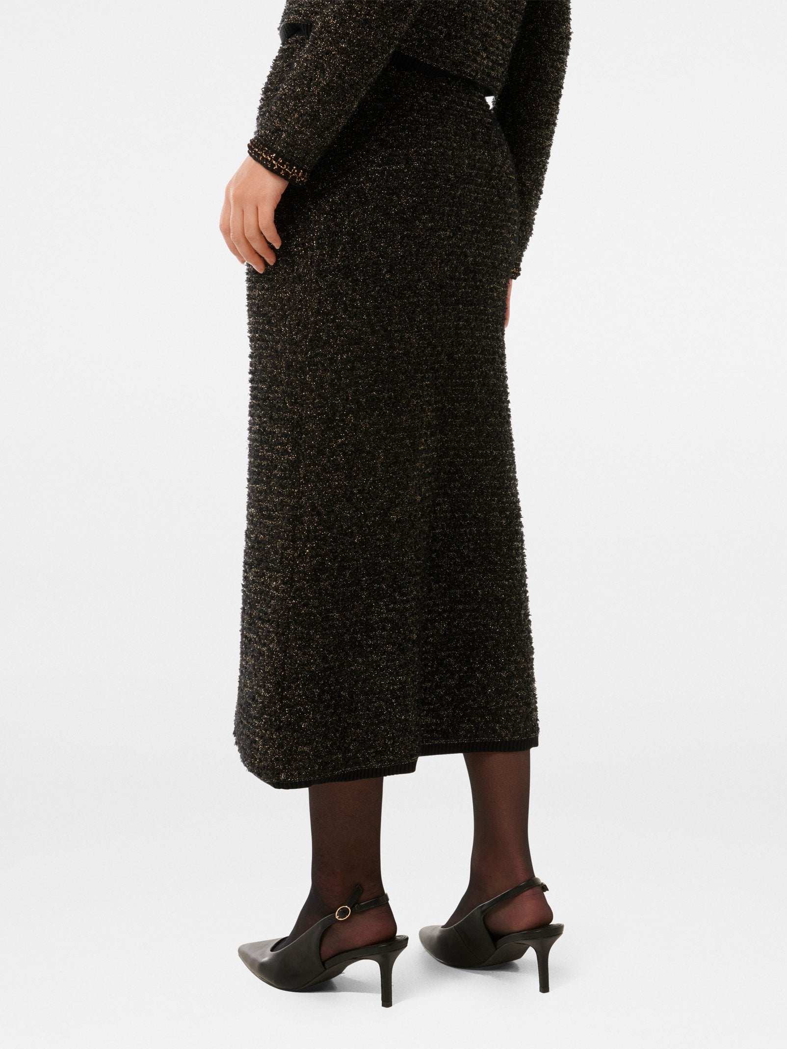  Anais Tweed Co-ord Midi Skirt