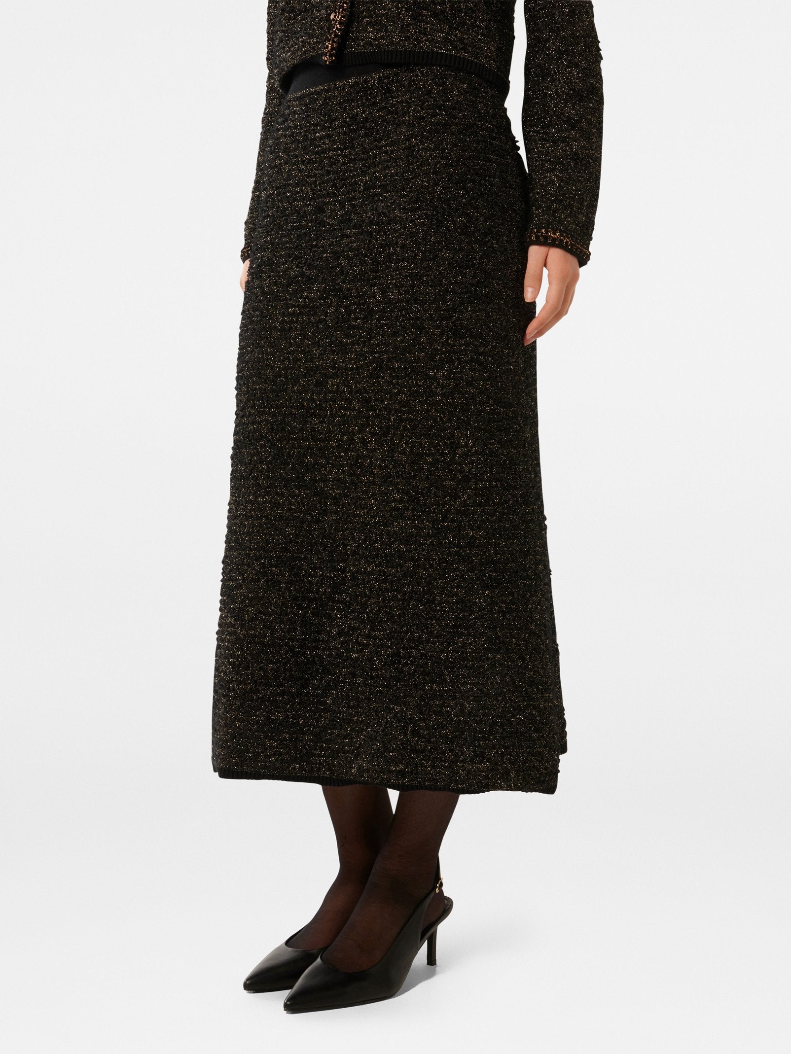  Anais Tweed Co-ord Midi Skirt