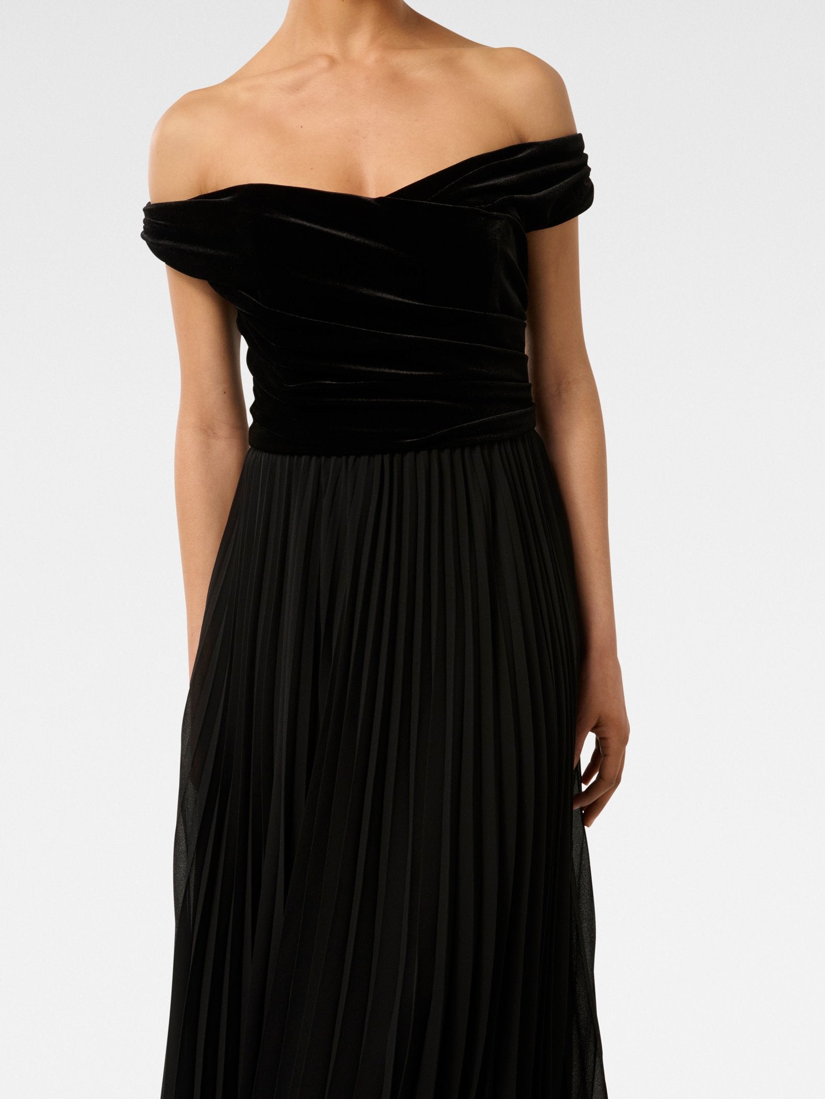  Rebecca Petite Velvet Gown