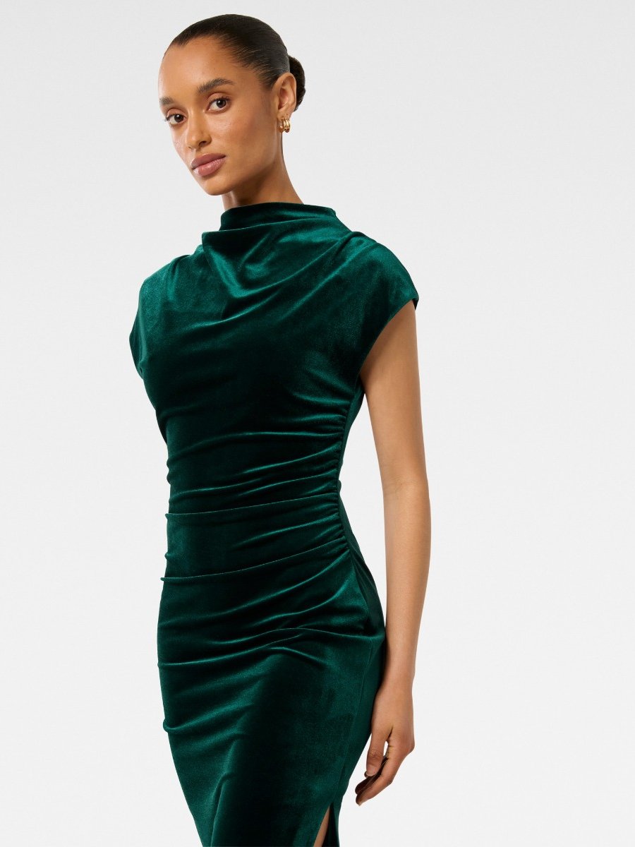  Sammy Petite Velvet Bodycon Dress