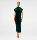 Sammy Petite Velvet Bodycon Maxi Dress