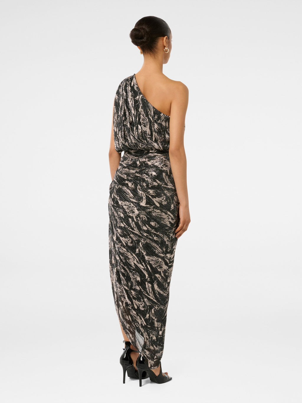  Cassidy Petite One Shoulder Midi Dress