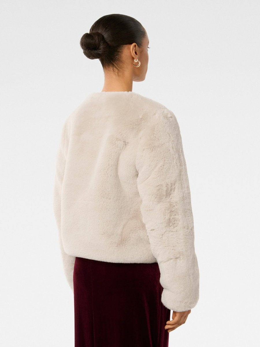  Lana Petite Faux Fur Coat