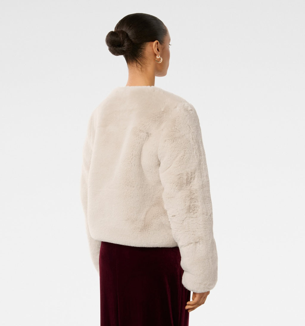 Lana Petite Faux Fur Coat