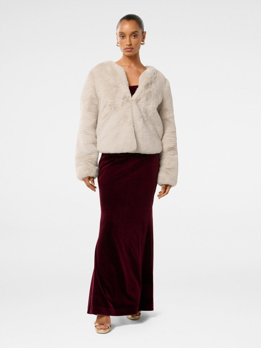  Lana Petite Faux Fur Coat