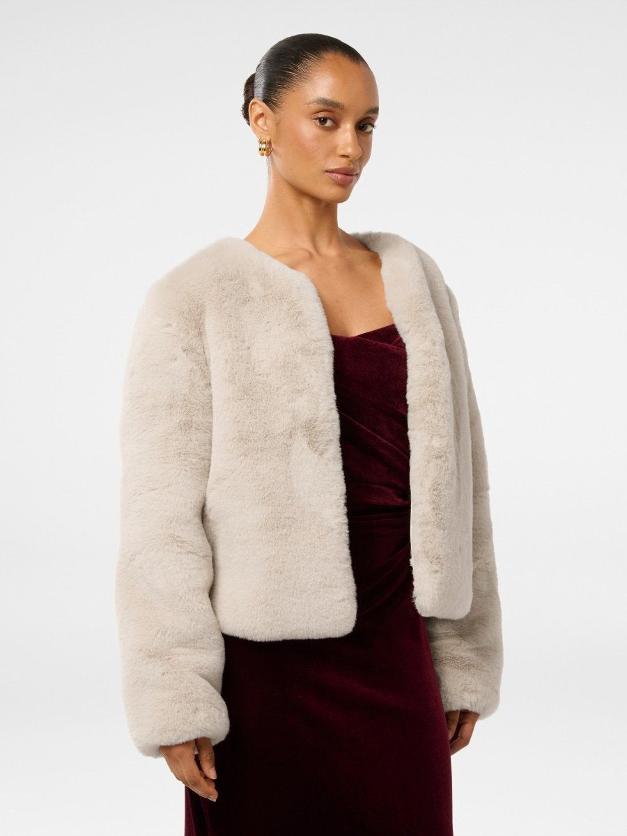  Lana Petite Faux Fur Coat