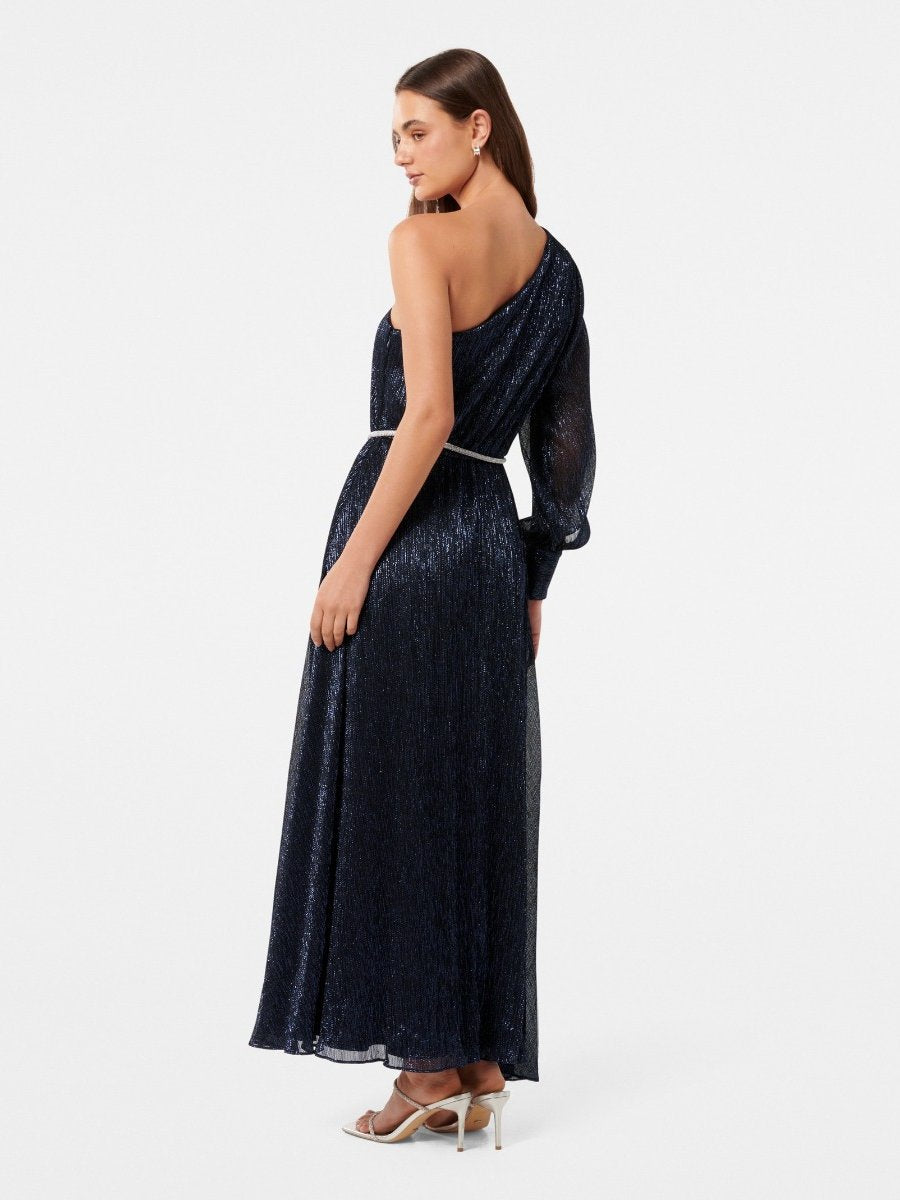  Cody Asym Plisse Diamonte Dress