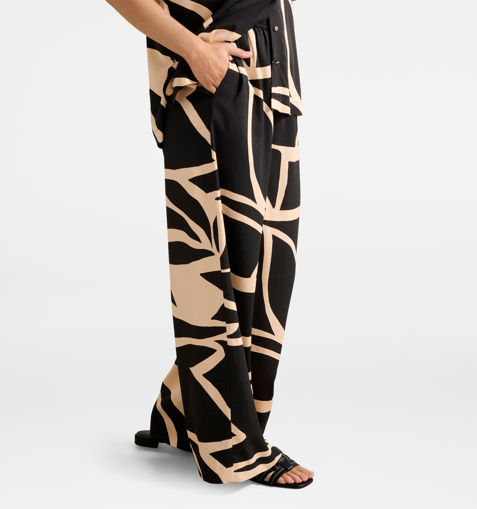 Ayla Printed Palazzo Pant