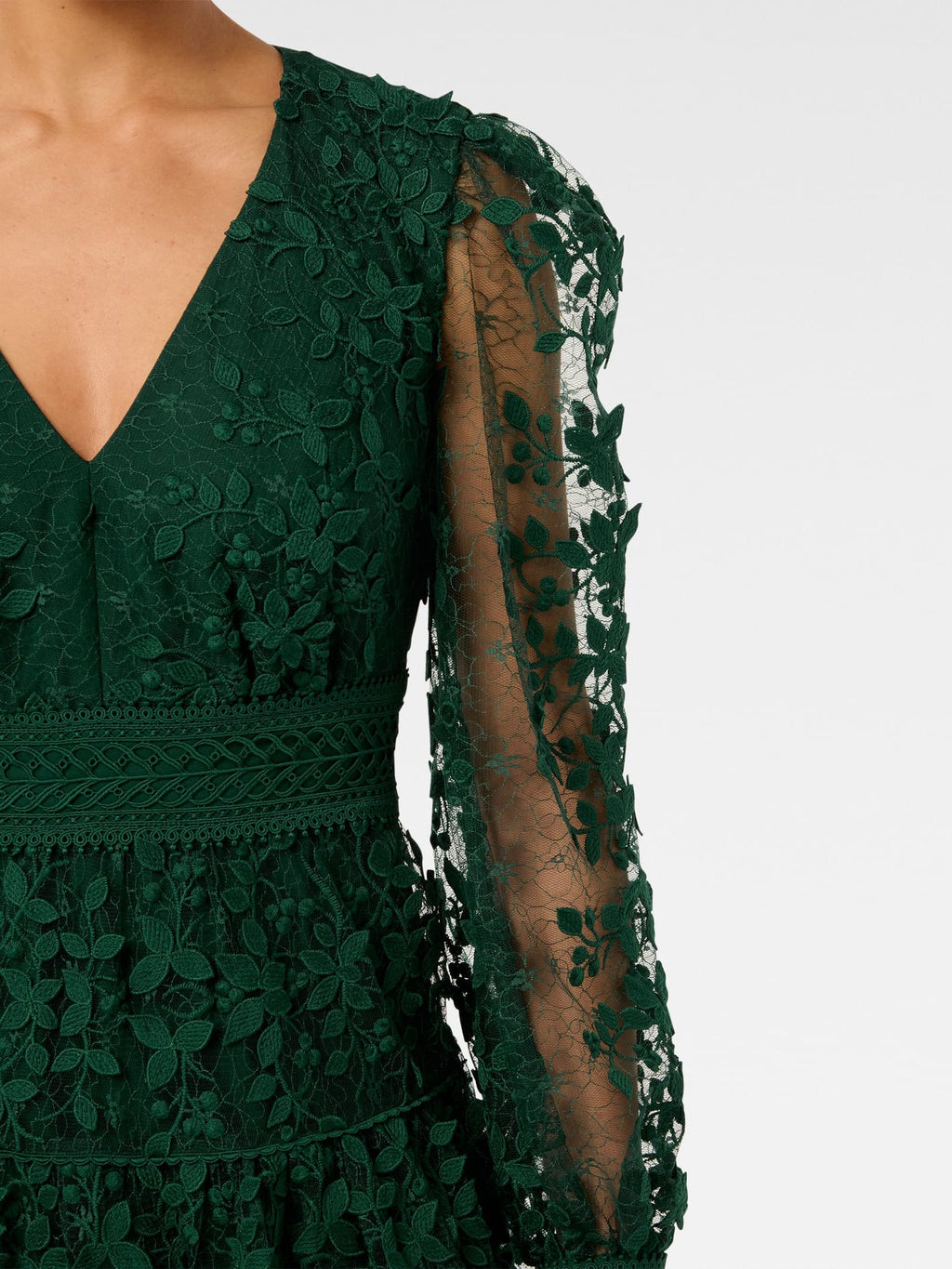 Frances Petite Lace Mini Dress