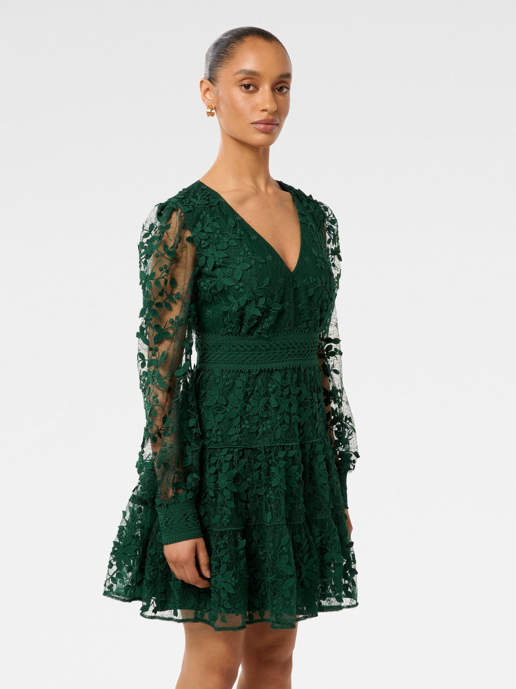  Frances Petite Lace Mini Dress