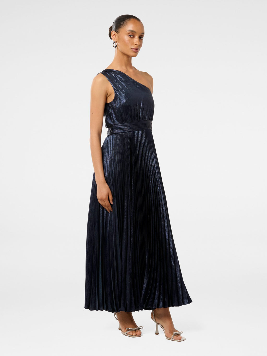  Jayla Petite Metallic Maxi Dress