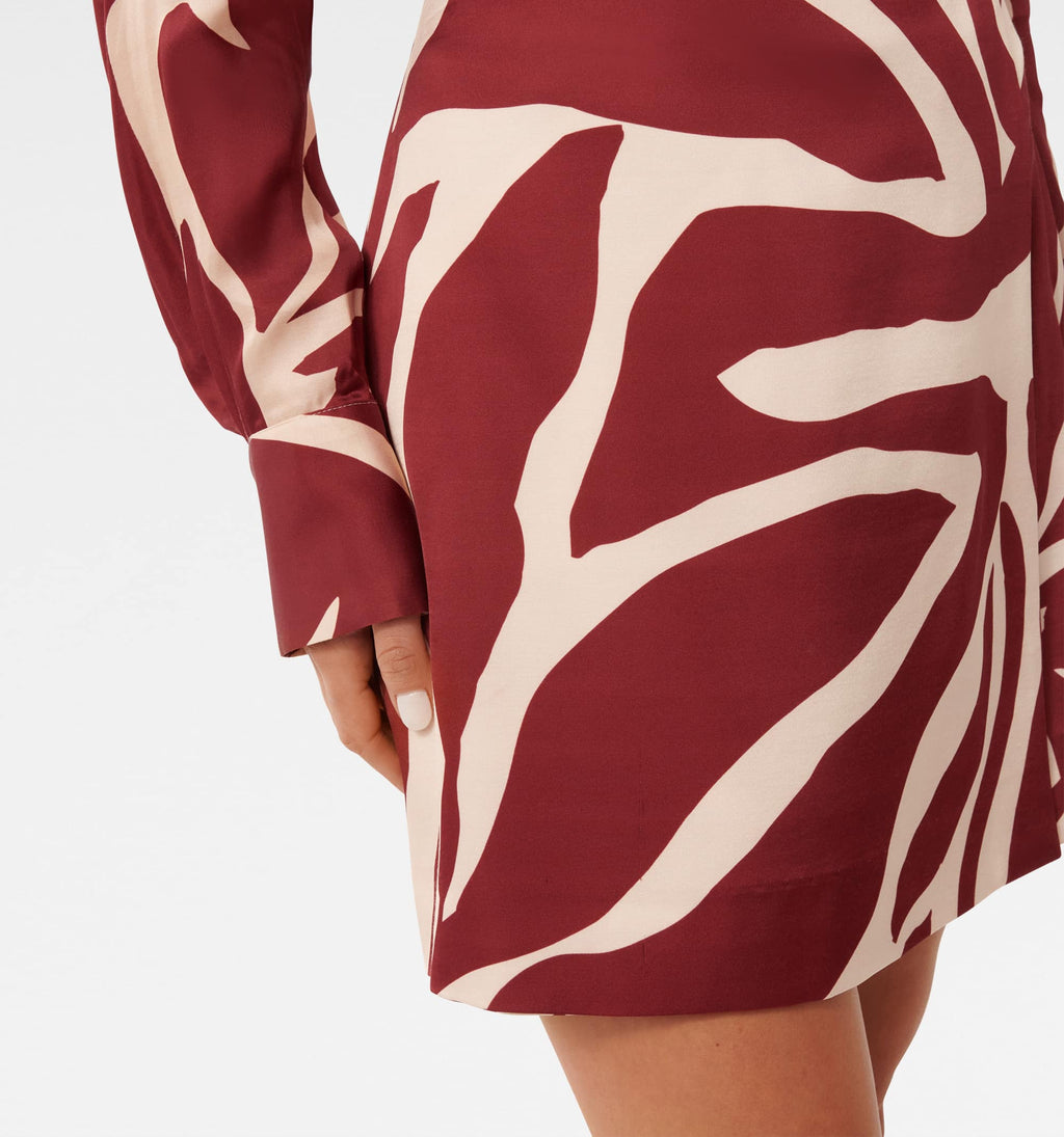 Harvey Wrap Mini Skirt