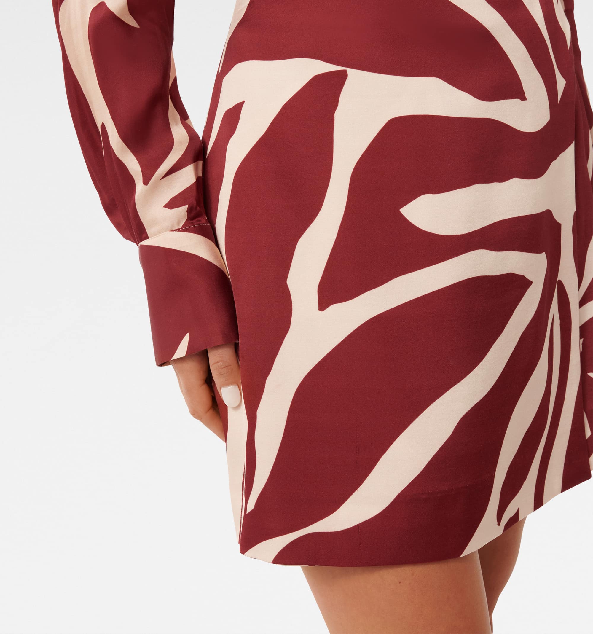 Harvey Wrap Mini Skirt
